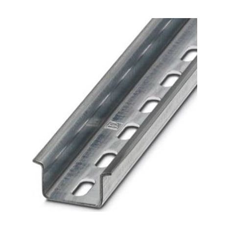 PROFILÉ TYPE OMÉGA CONTENU: 2 M PHOENIX CONTACT NS 35/15 ZN GELOCHT 2000MM 1206599 (1/2)
