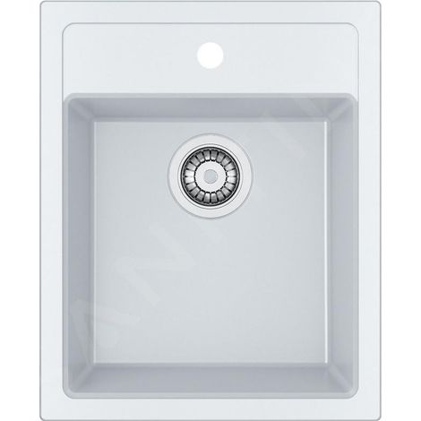 Franke Sirius - Évier en tectonite SID 610-40, 43x53 cm, blanc 114.0503.010 (1/2)