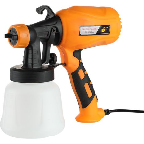 550W portable electric spray gun, 900ml capacity, suitable for furniture, fences and walls. (1/5)