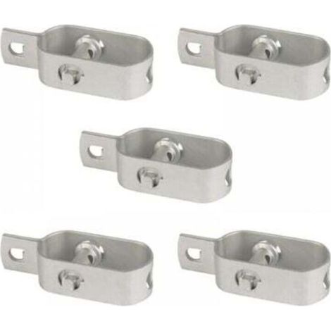 [JAMAIS UTILISÉ] Lot de 5 tendeurs en acier galvanisé pour fil de clôture ou autres matériaux (1/4)