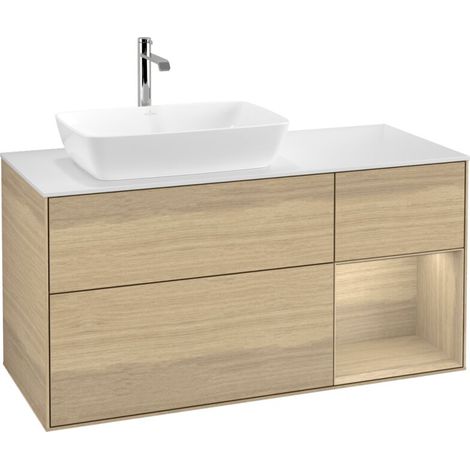 Villeroy & Boch F811PCPC Meuble sous lavabo Finion F81 (1/2)