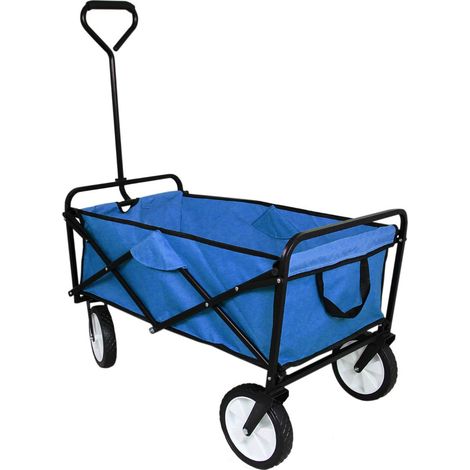 Foldable Garden Cart - Blue (1/5)