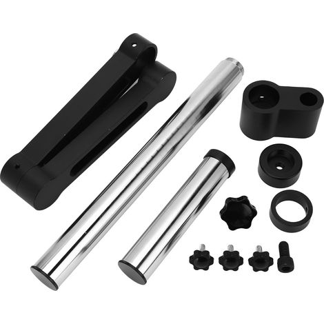 Support universel pour microscope, bras articulé rotatif adaptable aux microscopes trinoculaires, binoculaires et stéréo zoom (1/5)