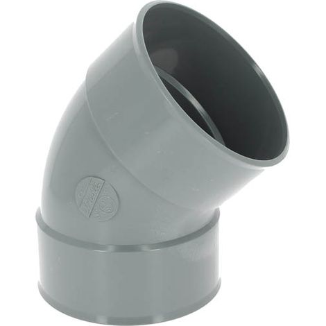 Coude 45° Femelle-Femelle D.140mm NICOLL CY44 (1/2)