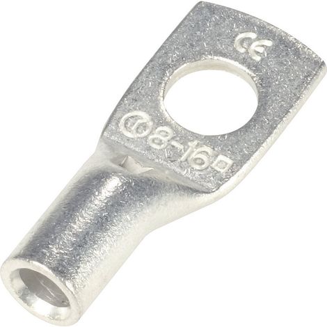 Vogt Verbindungstechnik 3417A 3417A Rohrkabelschuh  180 ° M8 10 mm² Loch-Ø: 8.5 mm 1 St.