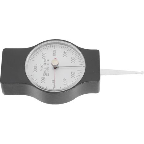 SEG-1000-2 Spannungsmessgerät mit Skala und Doppelzeiger, 1000 g Tensiometer (1/5)