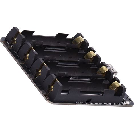 18650-Batteriehalter mit 4-Kanal-Micro-USB-Schnittstelle für Raspberry Pi, 0,5 A, 5–8 V (1/5)