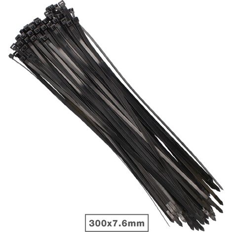Pack 100 Unidades Bridas 295x7.9mm Negro GSC 000900194