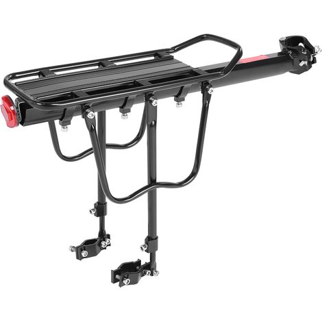 Support Bicyclette Arrière Rapide Porte-Bagages Réglable avec Réflecteur pour VTT (1/5)