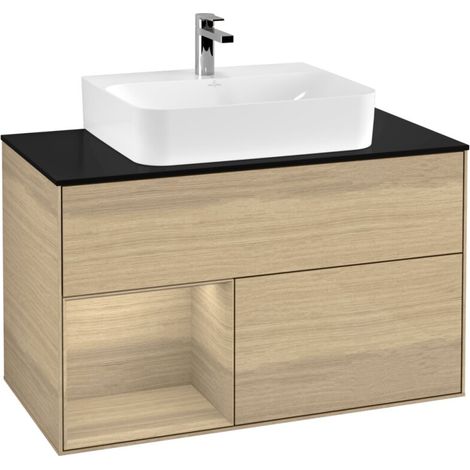 Meuble sous lavabo Villeroy & Boch F112PCPC Finion F11