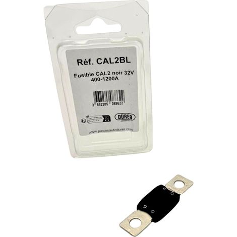 FUSIBLE CAL2 NOIR 32V 400-1200A