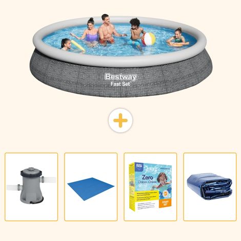 Bestway Bestway Fast Set Ronde - 457x84 cm - 5-pièces S245 (1/5)
