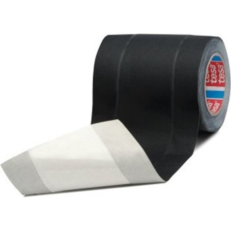 Tesa Tunnelband cinta adhesiva negra 150 mm 25 m (1/4)