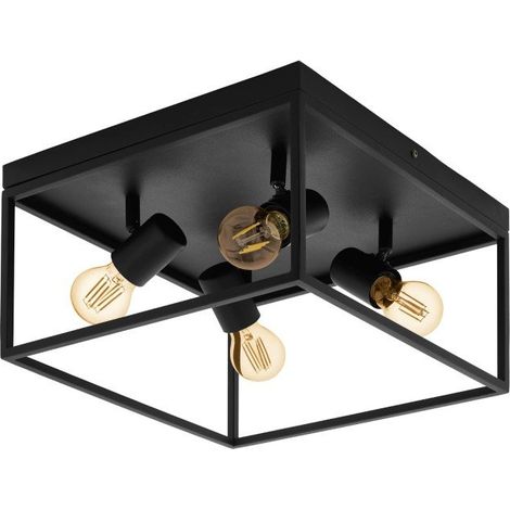Plafonnier Silentina 98334 - Noir - Noir (1/3)