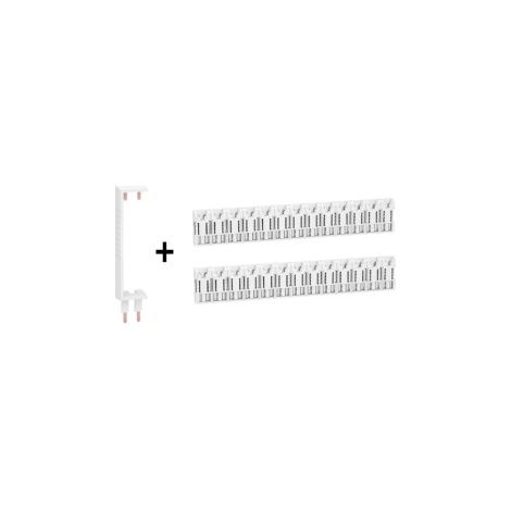 Schneider - Resi9 XE- LOT de 1 Peigne Verticale + 2 Horizontale 13M - Pour tableaux 2 Rangu00e9es - Ref. : R9EXHS13x2+R9EXV (1/4)