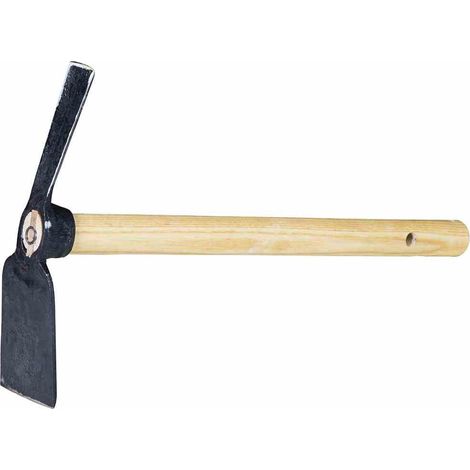 Mini Hacke 1-zinkig 450mm für Hochbeete Grubber Hacken Gartenhacke Terrasse NEU (1/5)