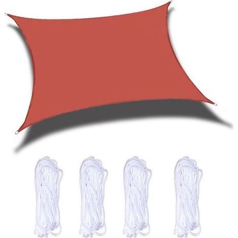 Voile d'ombrage extérieur Oxford tissu imperméable triangle ombre anti-ultraviolet ombre auvent 1.82 mètres (1/5)