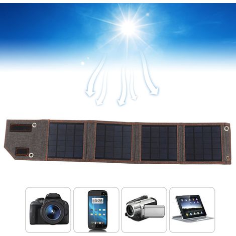 Das 8W 5V polykristalline Silizium-Solarladegerät für den Außenbereich eignet sich für Camping, Wandern usw. (1/5)