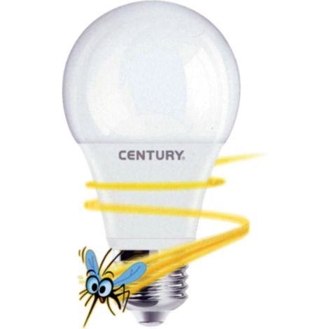 Lampadina Led Antizanzare 9W E27 atossica e sicura Century