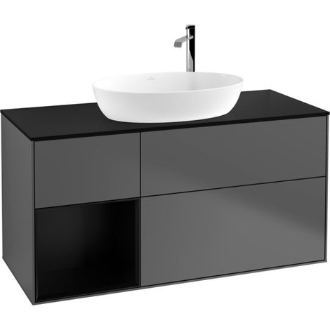 Villeroy & Boch F942PDGK Meuble sous-lavabo Finion F94 (1/2)