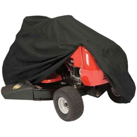 Housse imperméable pour tracteur tondeuse autoportée de jardin, robuste, compatible avec les plateaux de coupe jusqu'à 55 pouces.