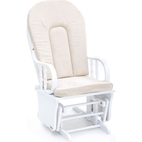 DONDOLO DOUGLAS COLORE AVORIO OSCILLANTE LEGNO MASSELLO 68X50X107 CM