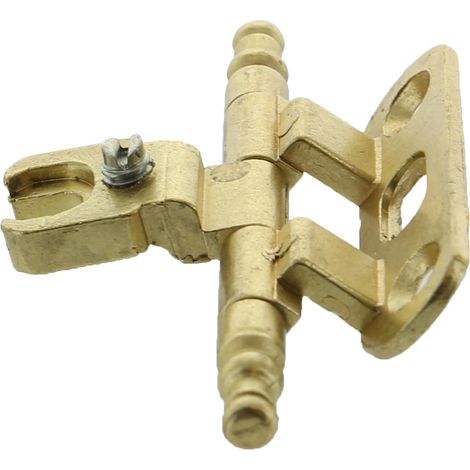 CERNIERE PER MOBILI ART. A0058 OTTONATA. Prezzo per 1 pezzo. (1/3)
