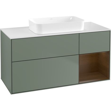 Villeroy & Boch F711GNGM Meuble sous-lavabo Finion F71 (1/2)