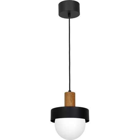 Suspension Canan Luminex boule verre blanc Ø20 E27