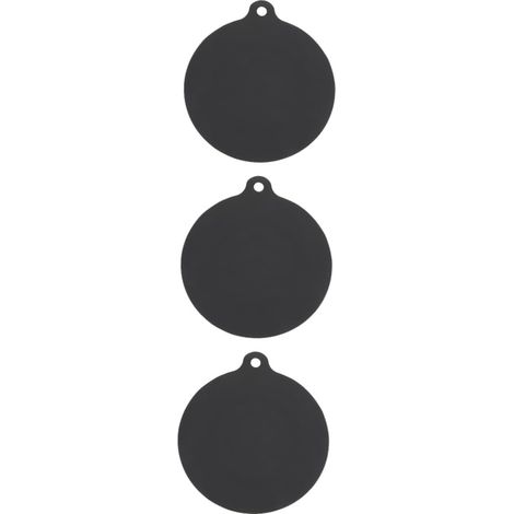 Amosfun 3 Pièces Tapis Isolant Antidérapant Protecteur De Tapis De Table De Cuisson Tapis De Cuisinière Tapis De Protection Pour Table De Cuisson Réchaud Napperon De Cuisine Gel De Silice'Noirx3pcs'19