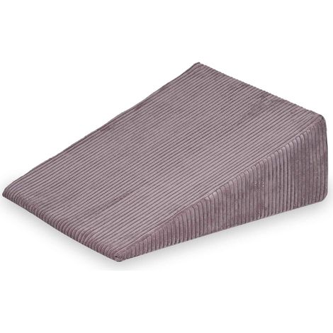 Cale de jeu en mousse lavande velours côtelé (1/5)