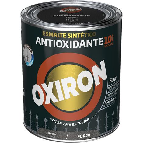 -CAHERSA- PINTURA OXIRON FORJA GRIS ACERO 750ML TITAN