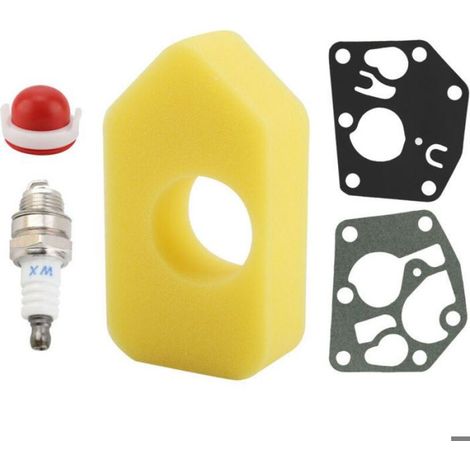 Joint Bougie D Allumage - Joint Filtre A Air - Pour Moteurs Briggs Stratton - Kit Entretien Complet - 4 Pieces (1/5)