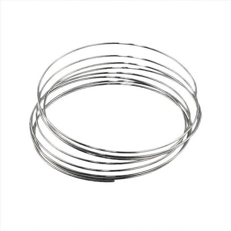 Fil chauffant en nickel-chrome 80, 1,2 mm, calibre 16 AWG, longueur 2,44 m (8 pieds). (1/5)