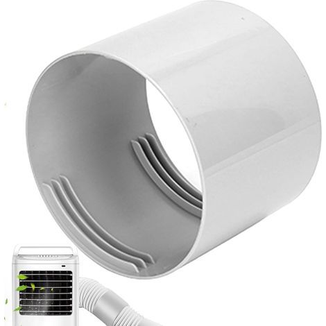 Raccord Tuyau Climatiseur Mobile,Ø150MM Connecteur Tuyau Climatiseur Mobile,ABS Accessoires Adaptateur Climatiseurs Mobile,Extension Embout Climatiseurs Mobile pour Climatiseur Portable (1/5)