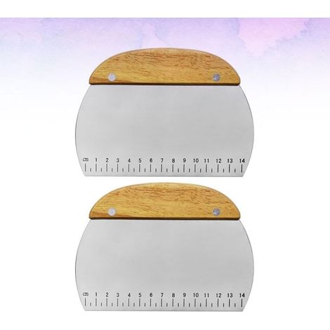 Set di 2 pentole di legno semicircolari (1/3)