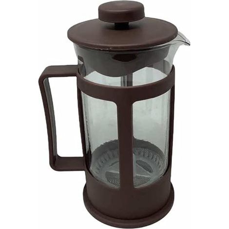 Cappuccinatore montalatte Manuale in Vetro 300 ml Macchina per Cappuccino Schiuma caffè Latte (1/4)