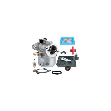 Carburateur pour tondeuse gazon 799868 - Base de nettoyage de filtre air pour 498170 799872 694202, pices de moteur (1/4)