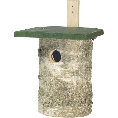 CJ Wildlife Nisthöhle Birkenholz grün LxBxH 18x20x29,5 cm Vogelhäuser