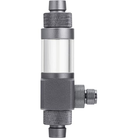 Diffuseur CO2 Externe - 1 Unité - Alliage D'aluminium - Haute Dissolution - Aquarium Eau Douce - Gris (1/5)