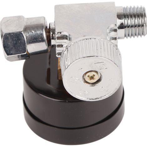 Régulateur de pression pour compresseur à air avec manomètre intégré - Valve de contrôle pour pompe et système de filtration (1/5)