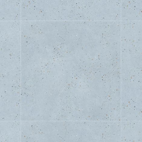 Carrelage effet Terrazzo Bleu 90x90x0,9 cm Soreli - Sol et mur intérieur (vendu par carton de 1,62 m²) - RO'MA CARRELAGE (1/3)