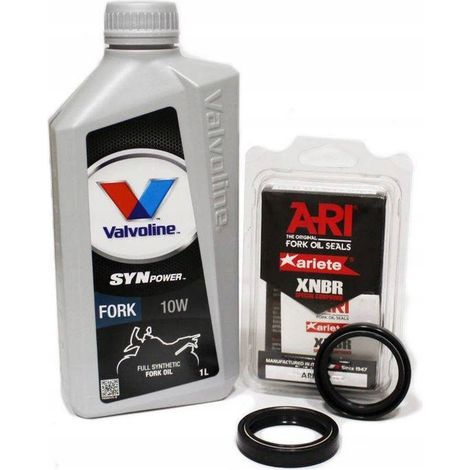 Huile de fourche Valvoline + joints d'huile Majesty Vstar Virago 250