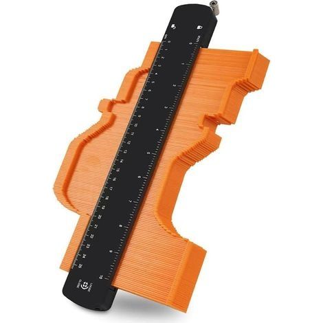 Règle de Contour d'Epissage avec connexion limitée, Jauge de Duplication de Contour avec Précision la Forme Irrégulière, Jauge de contour avec verrouillage (1/5)
