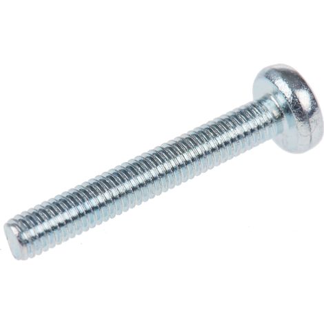 Vis à métaux RS PRO M3 à tête Cylindrique Pozidriv en Acier, 20mm ( Prix pour Sachet de 100 )