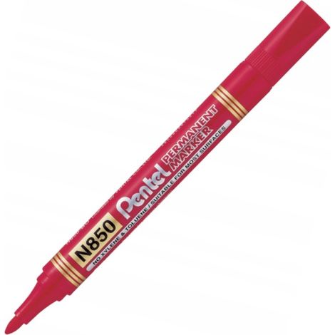 Pentel N850-B Runder roter Permanentmarker N850-B
