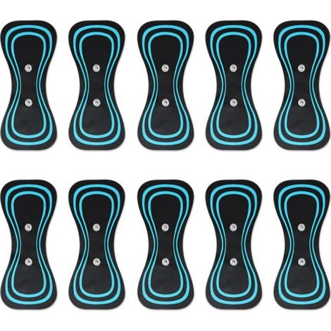 Set mit 10 elektrischen Massagekissen für Mini-Zervikalstimulator und verstellbares Massagekissen - AquaForge (1/4)
