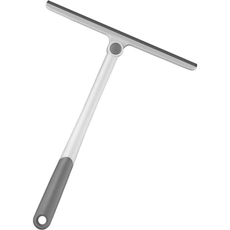 1pièce Raclette De Nettoyage Verre Rotative Outil Multifonction pour Vitres Voiture Et Salle De Bain avec Couleur Grise (1/5)