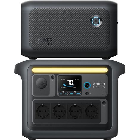Kit Anker SOLIX C1000X con Batería BP1000 - 2112Wh, 4x1800W