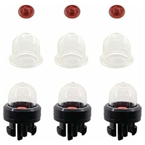 Lot de 3 Pompes d'Amorçage pour Tronçonneuses Stihl FS38, FS40, FS45, FS50, FS55, FS75, FS80, FS85, Compatible avec les Marques Ryobi, McCulloch et Husqvarna. (1/5)